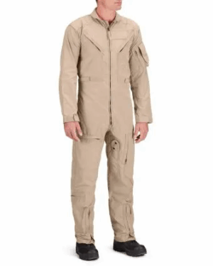 Bawełniany kombinezon poliestrowy Twill Flight Suit - Air Force Tan