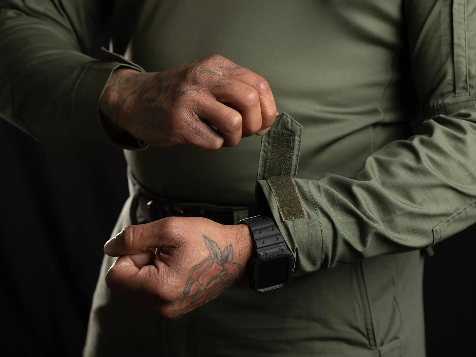 Kinetic® Combat Shirt - Long Sleeve - Olivegrün - Image 6