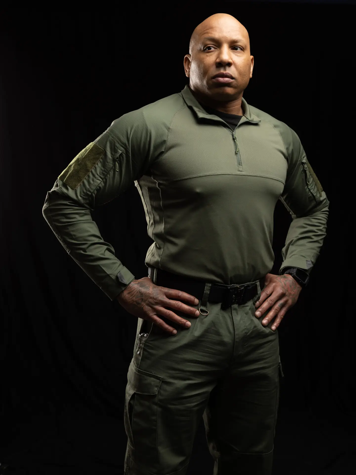 Kinetic® Combat Shirt - Long Sleeve - Olivegrün - Image 7