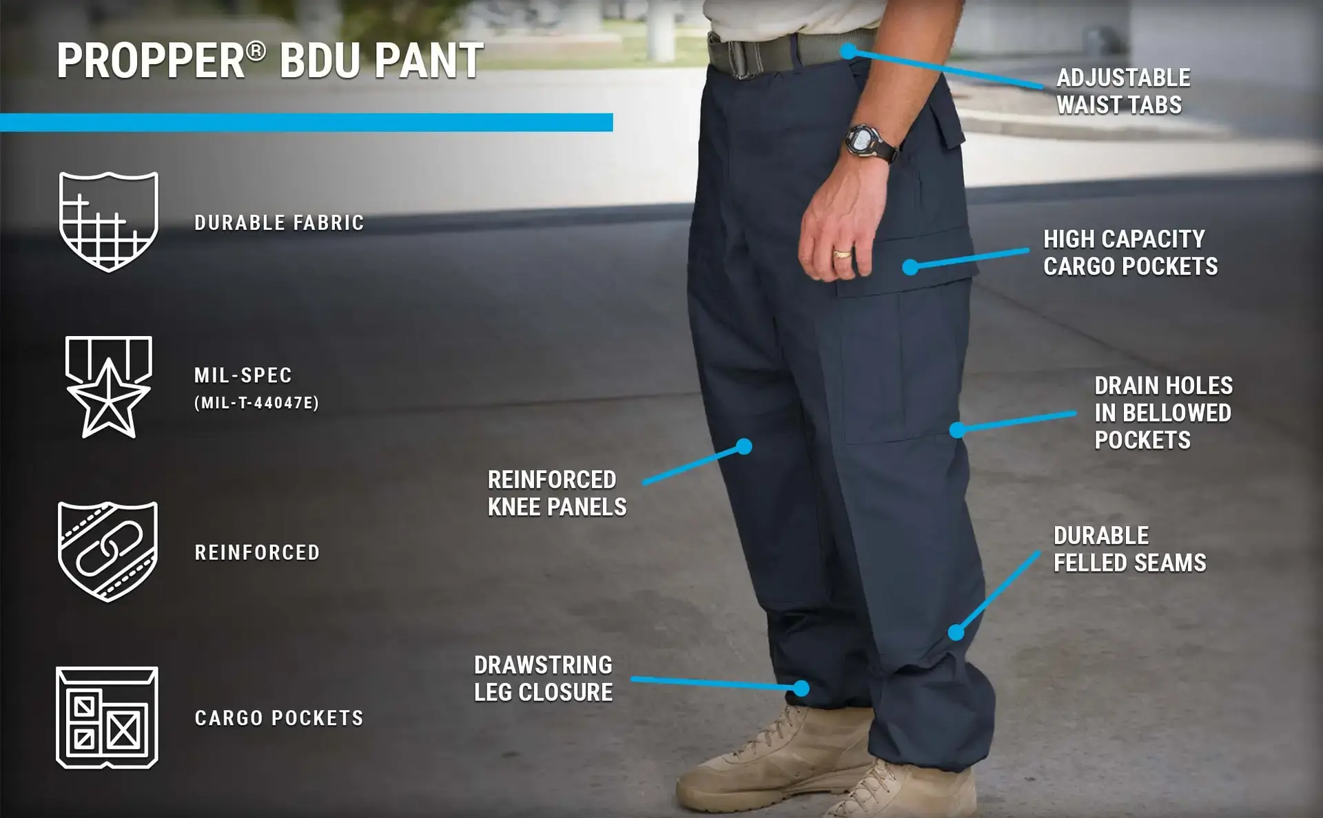 Original US BDU Tarnhose - Propper® - Image 4