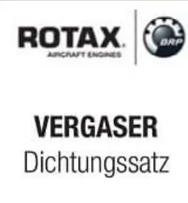 Rotax DICHTUNGSSATZ FÜR 2 VERGASER 912/914 - P/N: 996946