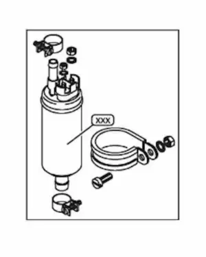Rotax Kraftstoffpumpe (Fuel Pump) elektrisch - P/N: 881365