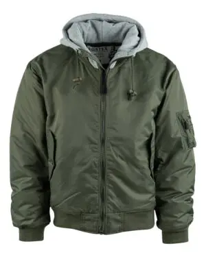 MA-1 Bomberjacke mit Kapuze