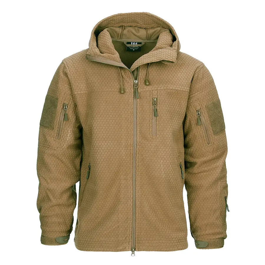 Hexagon Fleece Jacket - obrazek 2