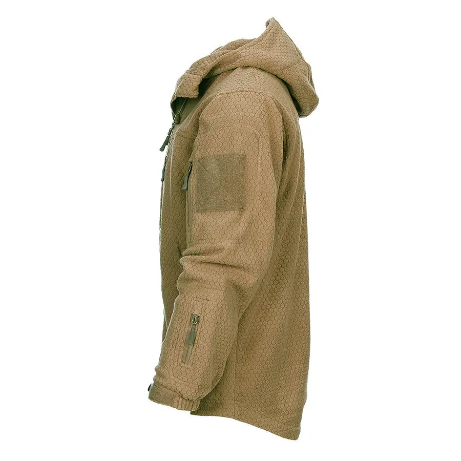 Hexagon Fleece Jacket - obrazek 3