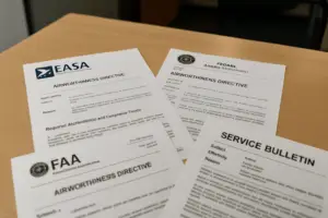 aktuell veröffentlichte EASA/FAA ADs & Service Bulletins
