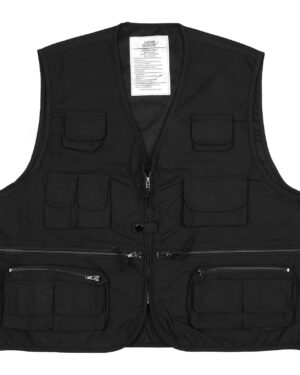 Tropenweste Schwarz