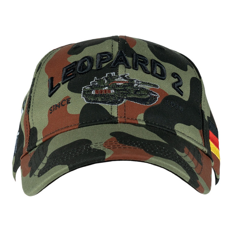 Baseball Cap Leopard 2 tank - obrazek 2