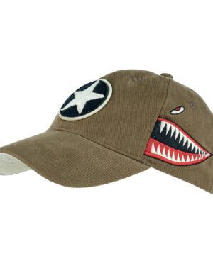 Baseball Cap Brushed P-40 curtiss