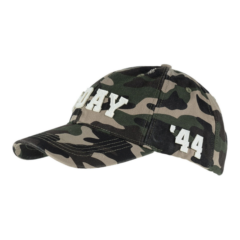 Baseball Cap D-Day stonewashed '44 camouflage
