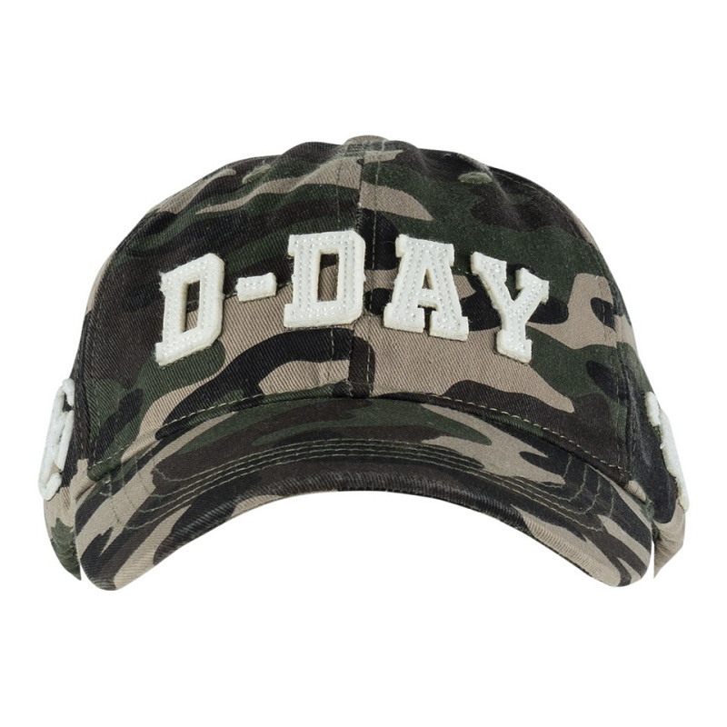 Baseball Cap D-Day stonewashed '44 camouflage - Obrázek 2