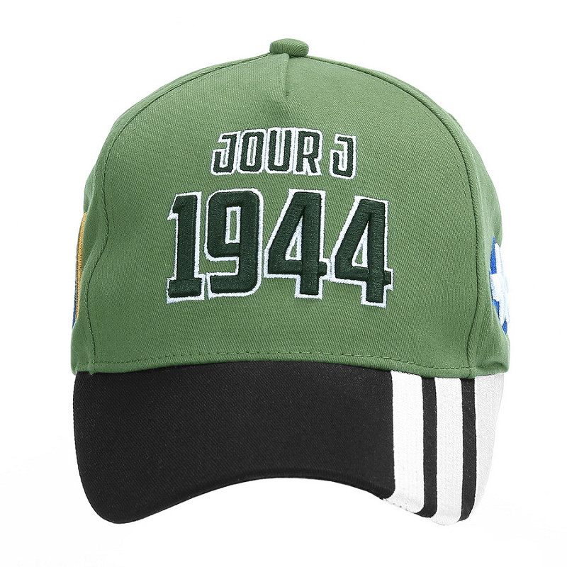 Baseball Cap Jour J 1944 WWII 3D - obrazek 3