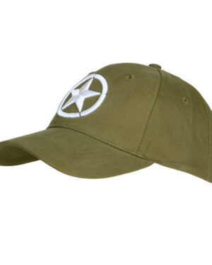 Baseball Cap Allied Star WWII 3D