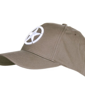 Baseball Cap Allied Star WWII 3D