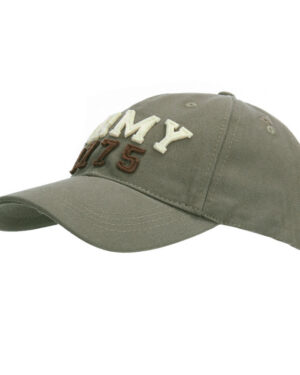 Baseball Cap stonewashed army 1775