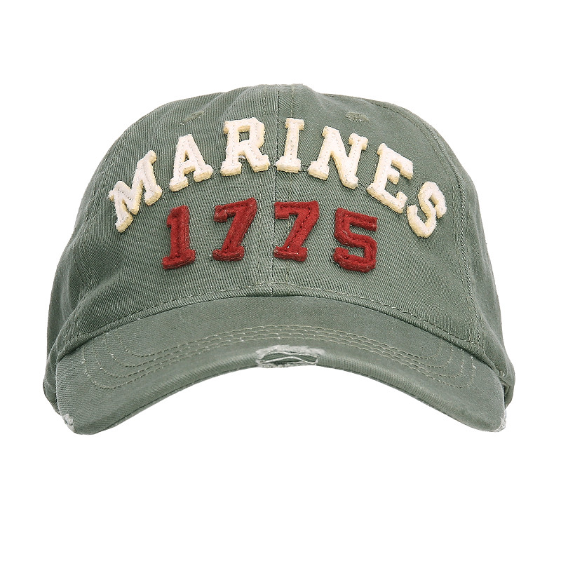Baseball Cap stonewashed marines 1775 - obrazek 2