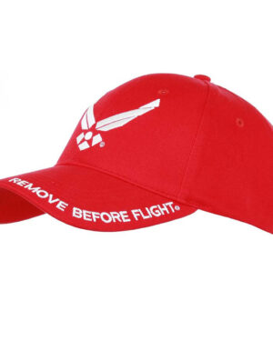 Baseball Cap Remove Before Flight