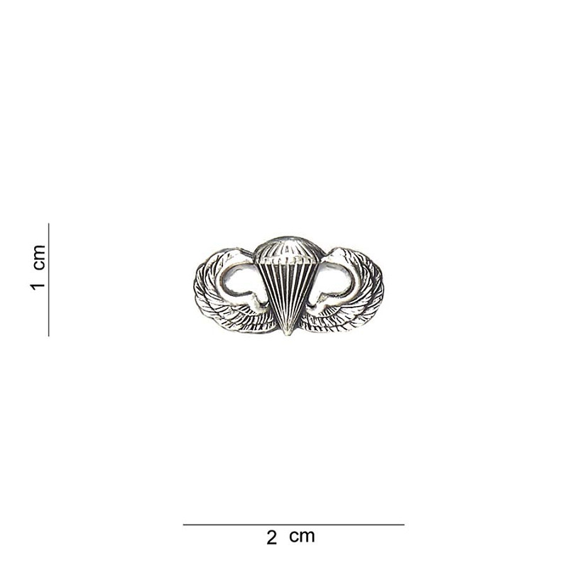Abzeichen para wing small silver #7058