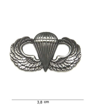 Abzeichen para wing large silver #7075