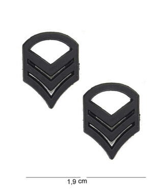 Abzeichen US pin black rank #6040