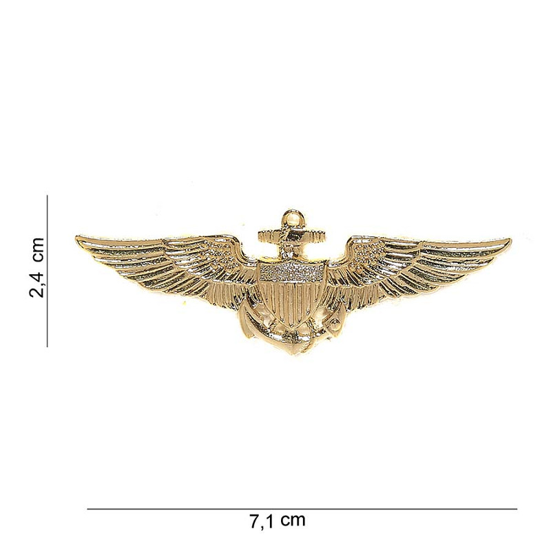 Abzeichen US navy pilot wing #7018
