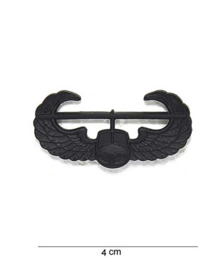 Abzeichen air assault wings black #7065
