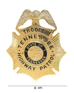 Abzeichen trooper tennessee highway patrol (gold) #7021