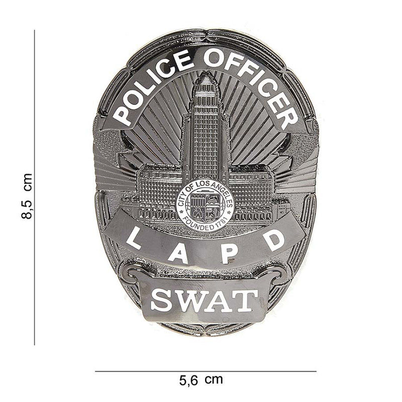 Abzeichen police officer LAPD SWAT #7032