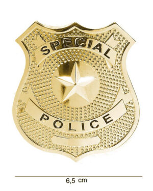 Abzeichen special police gold #7028