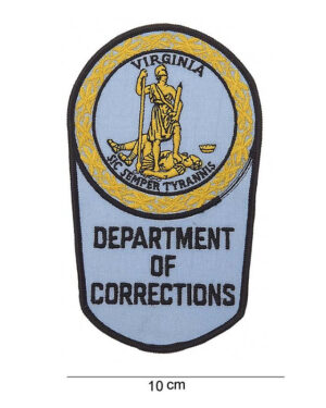 Patch department of corrections Virginia #5004