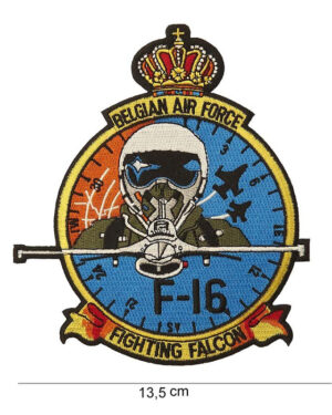 Patch Belgian Air Force F-16 (pilot) #3091