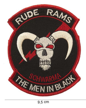 Patch rude rams the man in black #4027