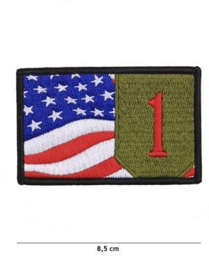 Patch 1st Infantry flag #19086