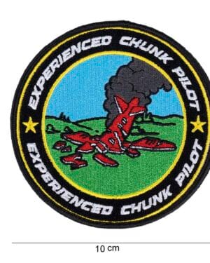 Patch Chunk pilot mit Klettverschluss #12030
