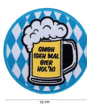 Patch GMBH Bavarian style mit Klettverschluss #12070