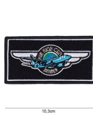 Patch Mile high club mit Klettverschluss #13025