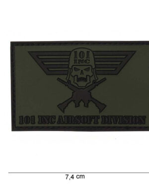 Patch 3D PVC 101 INC Airsoft Division #12001