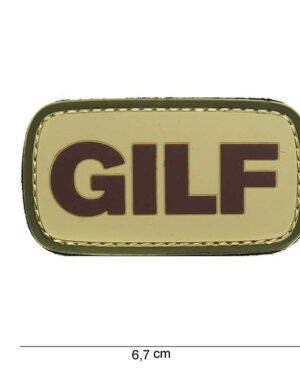Patch 3D PVC GILF #14004