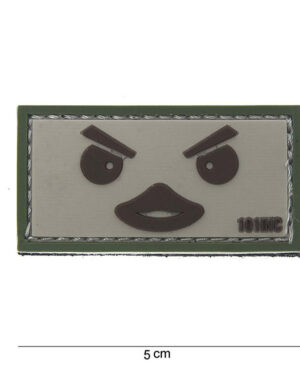 Patch 3D PVC Duckface sand/green #10087
