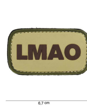 Patch 3D PVC LMAO #14003