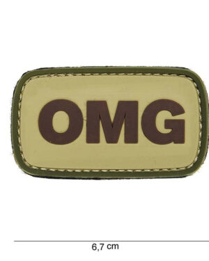 Patch 3D PVC OMG #14010