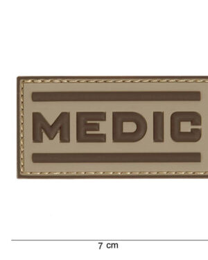 Patch 3D PVC Medic desert #12038