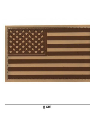 Patch 3D PVC USA desert #11183