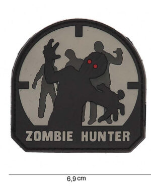 Patch 3D PVC Zombie hunter SWAT #12033