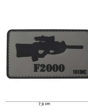 Patch 3D PVC F2000 #10041