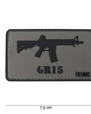 Patch 3D PVC GR15 #10033