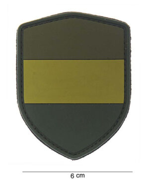 Patch 3D PVC shield Netherland green #10011