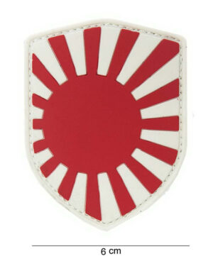 Patch 3D PVC shield Japanese war #10022
