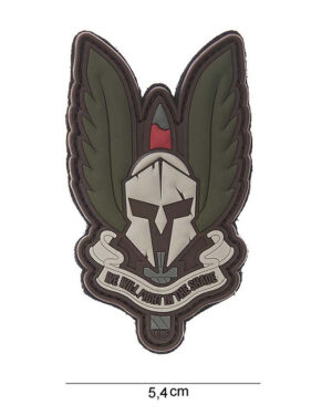 Patch 3D PVC Spartan #10097