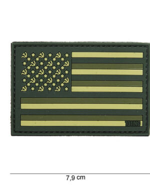 Patch 3D PVC Sovjet green #14021